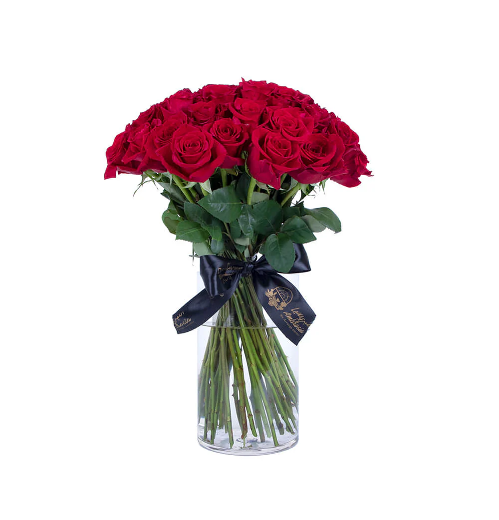 Ambrosia A Lovers Bunch 50 Red Roses