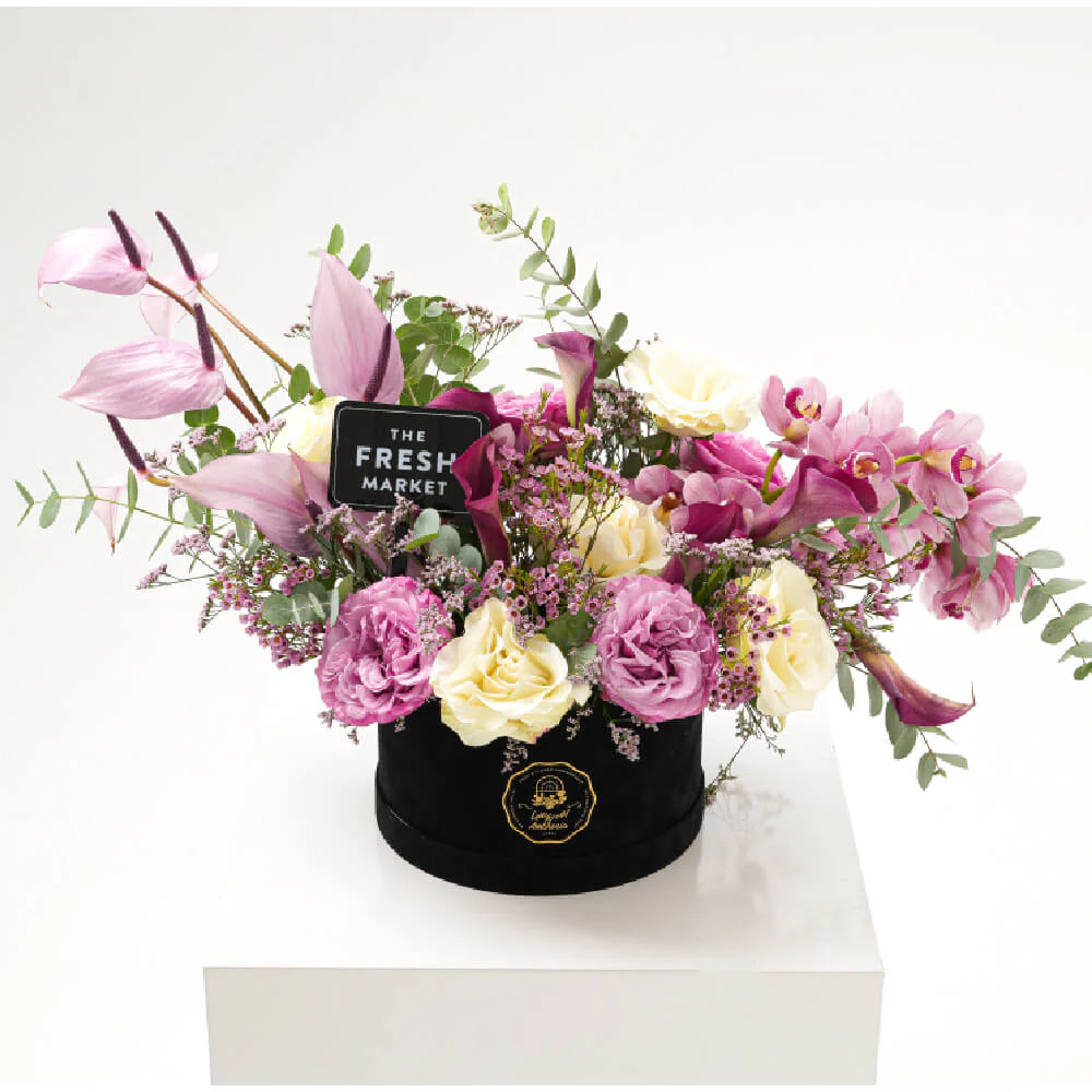 Ambrosia All My Love Purple Roses Bouquet - Image 5