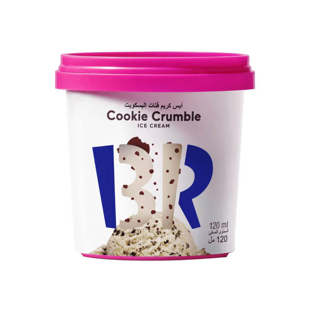 Baskin Robbins Cookie Crumble Ice Cream 120Ml