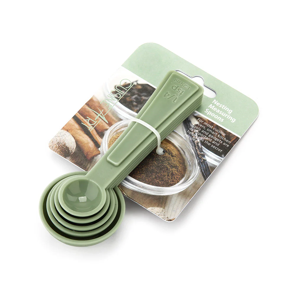 Cuisineart Self Stacking Measuring SpoonsGreen 5s