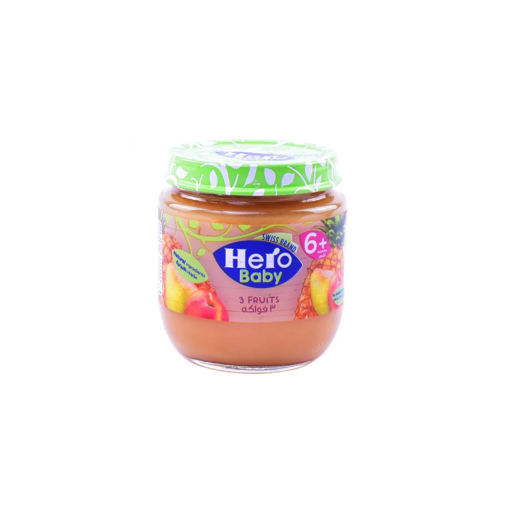 Hero Baby 3 Fruits 125G