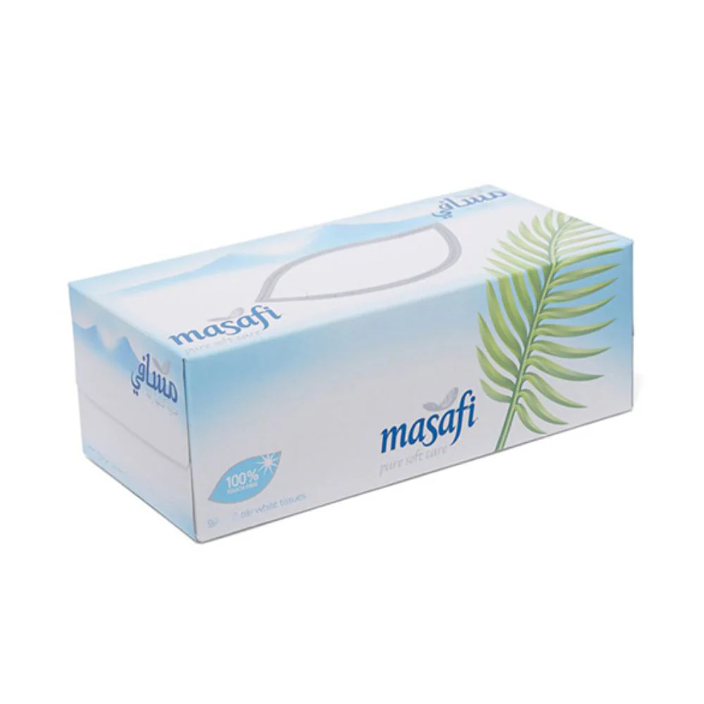 Masafi Pure Soft Care Facial Tissue 2ply 100 Sheets