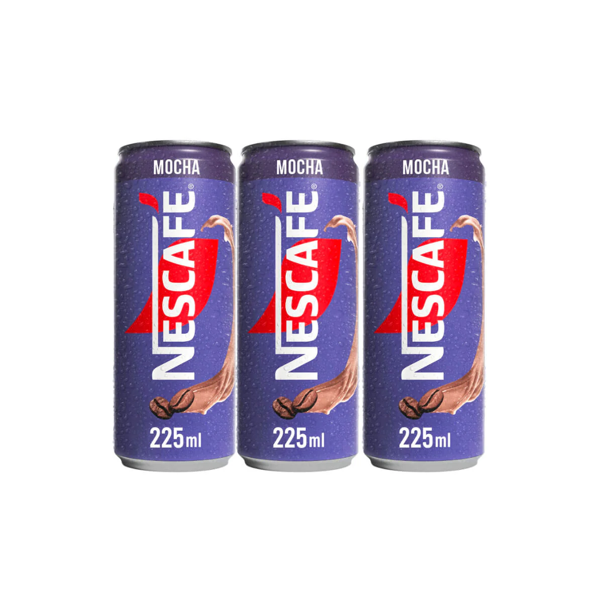 Nescafe Mocha Iced Coffee 3x225ml