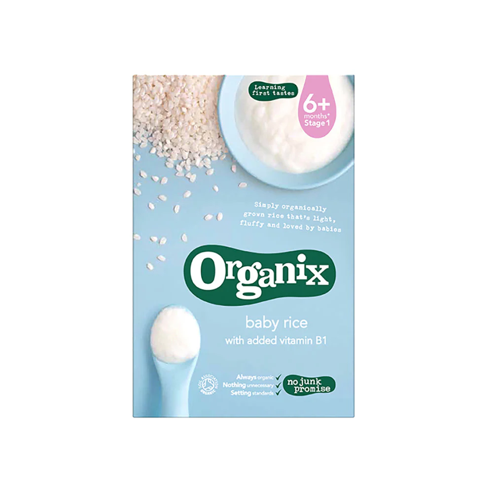 Organix First Organic Wholegrain Baby Rice 100G