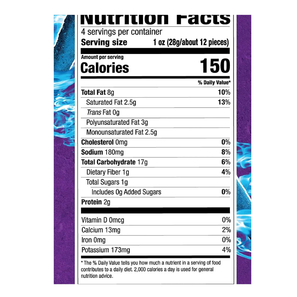 Takis Blue Heat Hot Chili Pepper Tortilla Chips 311gm - Image 2