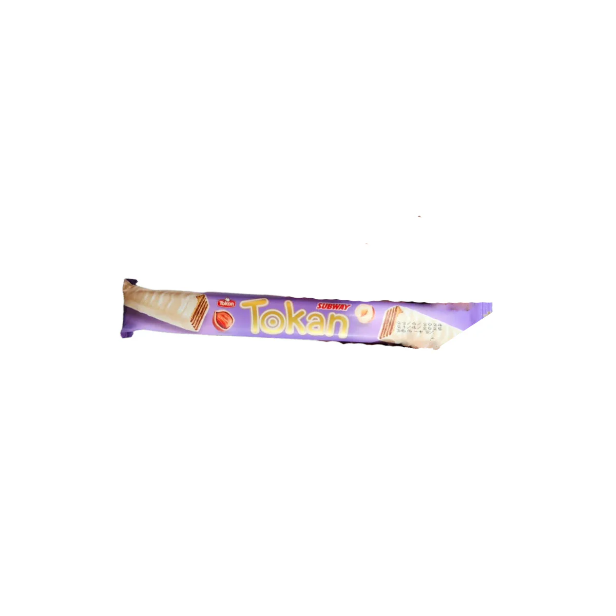 Tokan Subway White Milk Chocolate Wafer 36g